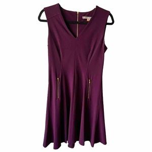 Marc New York, Fit and Flare Purple Dress, size 6